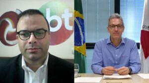 O anúncio foi feito em uma entrevista exclusiva concedida ao jornalista Wilson Ribeiro (Foto: Divulgação/TV Alterosa)